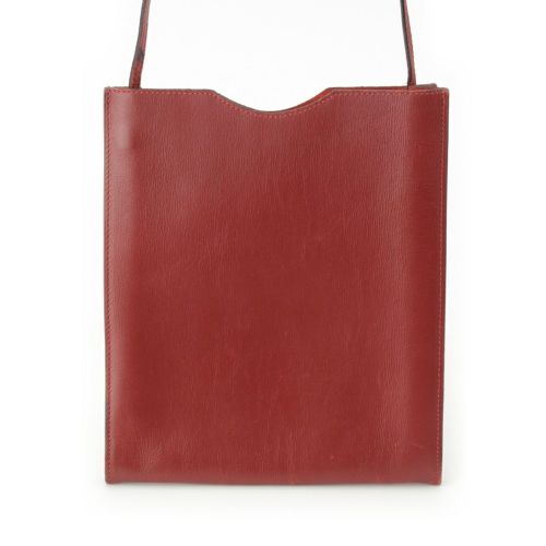 エルメス オニメトゥ ショルダーバッグ レッド
