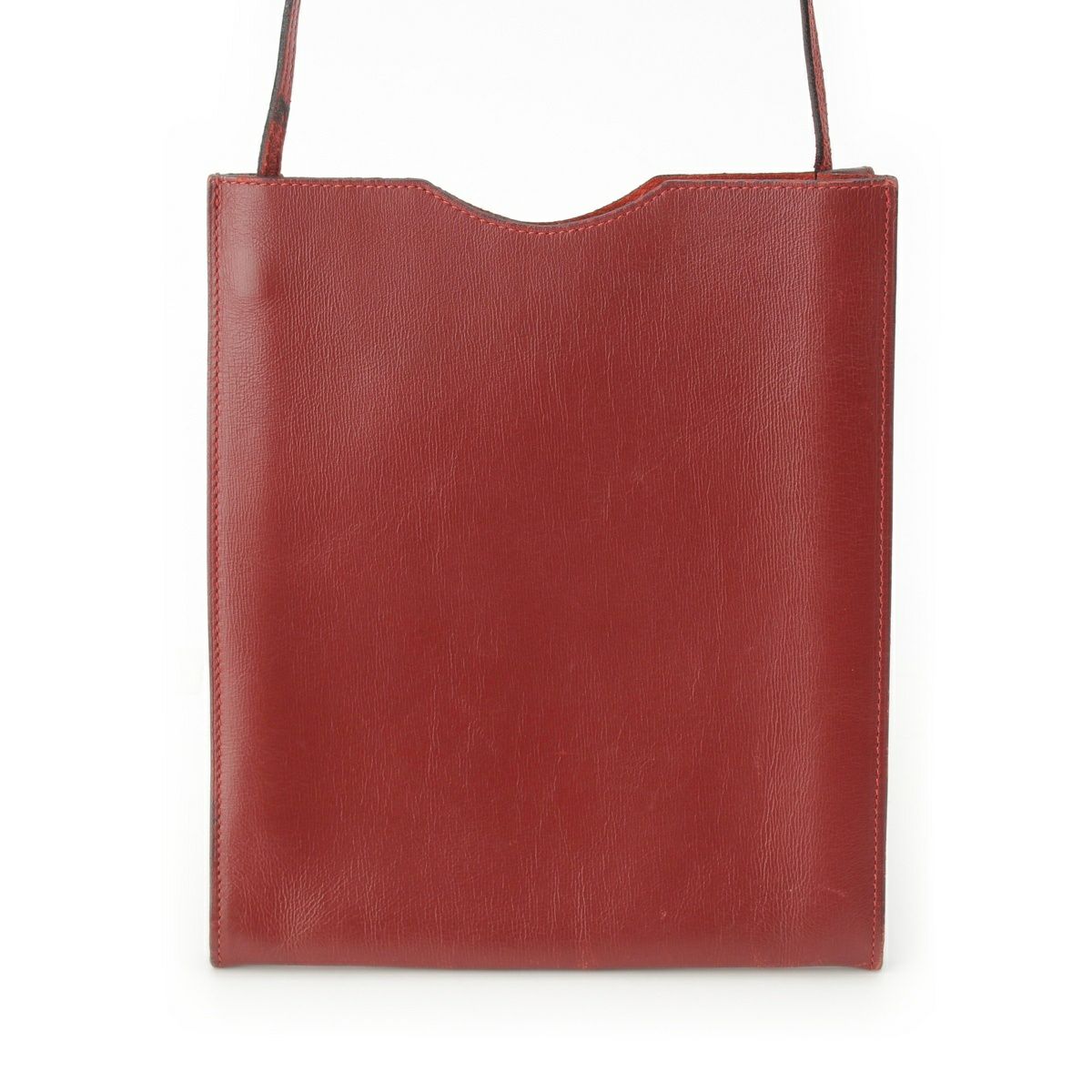 エルメス オニメトゥ ショルダーバッグ レッド