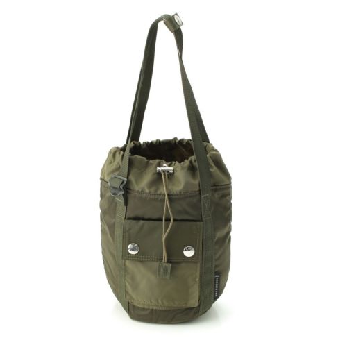ポーター マッキントッシュ ミニ バケット トートバッグ カーキ