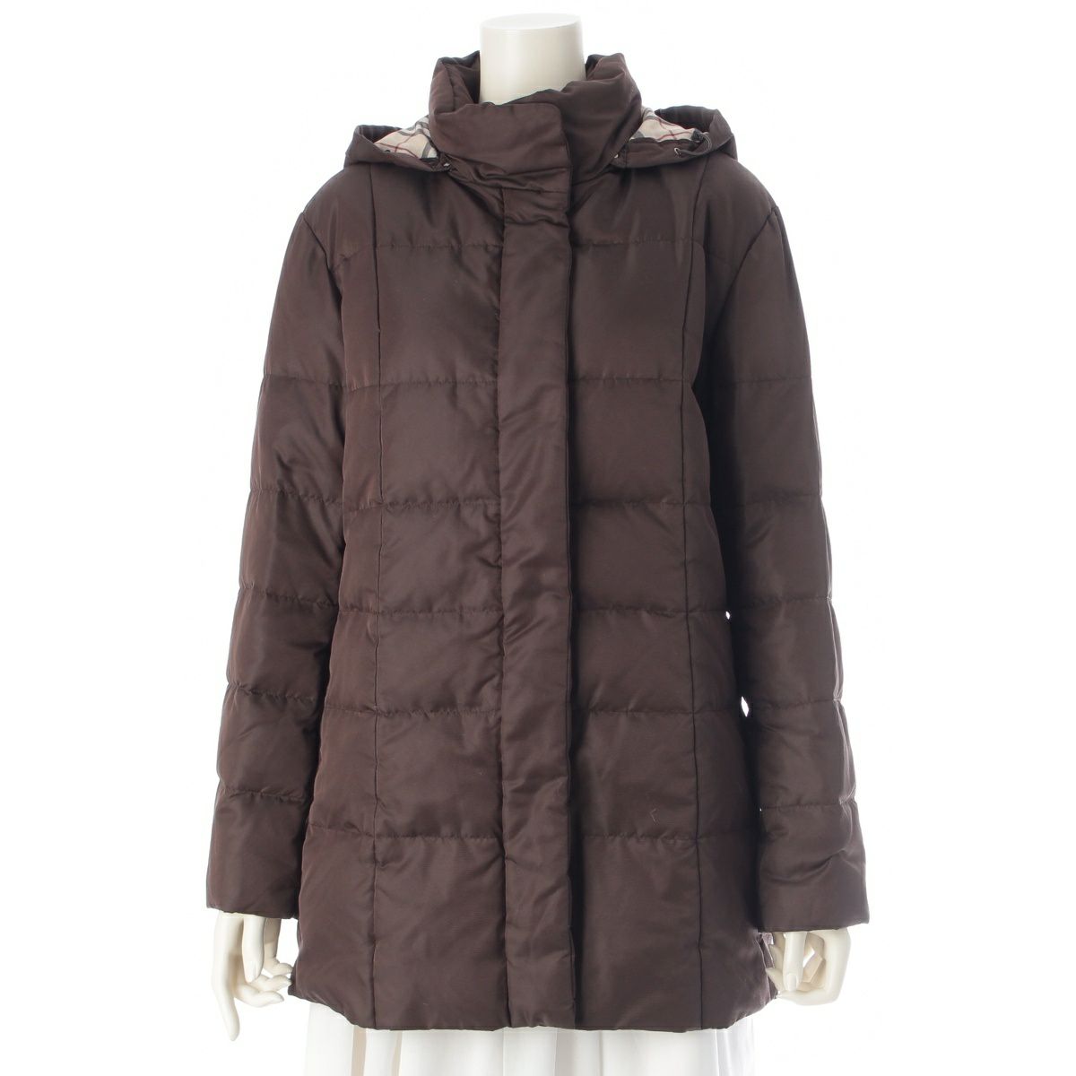 バーバリー ロンドン キルティング コート ダウンジャケット FD230-785-42 ブラウン