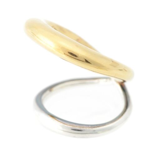 シャルロットシェネ Surma 925 ダブル リング 指輪 シルバー ゴールド 13