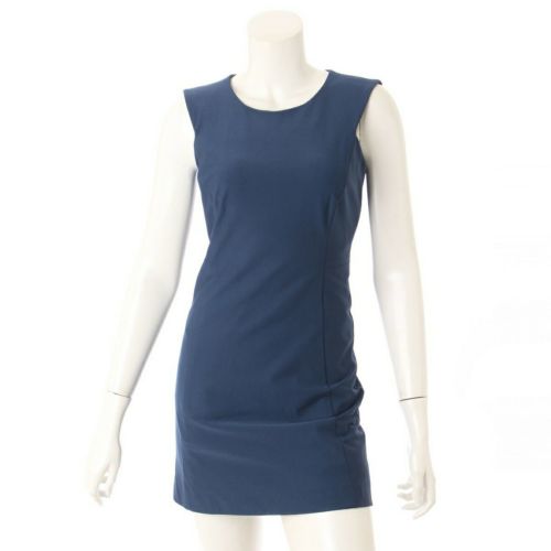 ミリー(MILLY) ノースリーブ ワンピース ブルー 0