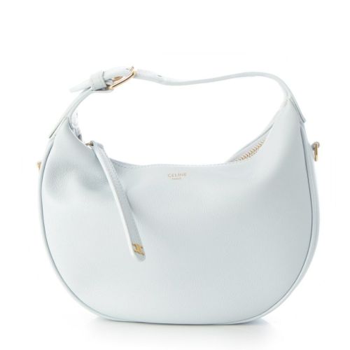 セリーヌ グレインドカーフスキン ティーン ルル ハンドバッグ 2way ショルダー 120723ENY.05LN ライトデニム