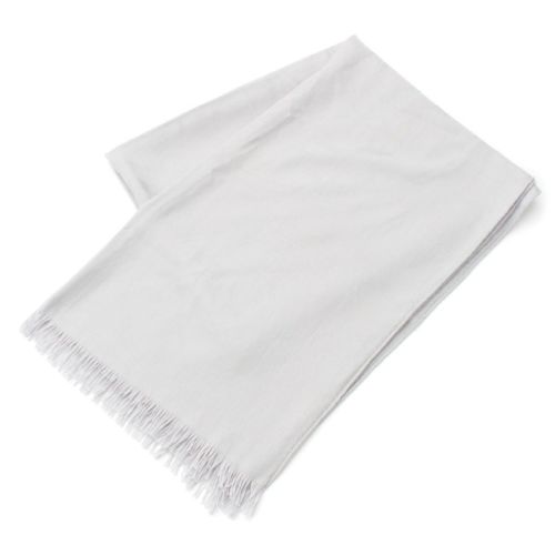 エルメス ニューリブリス カシミヤ シルク ストール グレー