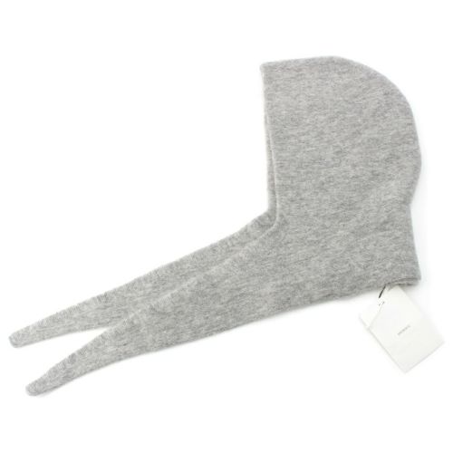 アモーメント AMOMENTO モヘヤ ウール ナイロン Hairy Balaclava Scarf ヘアリー バラクラバ ファッション雑貨 グレー
