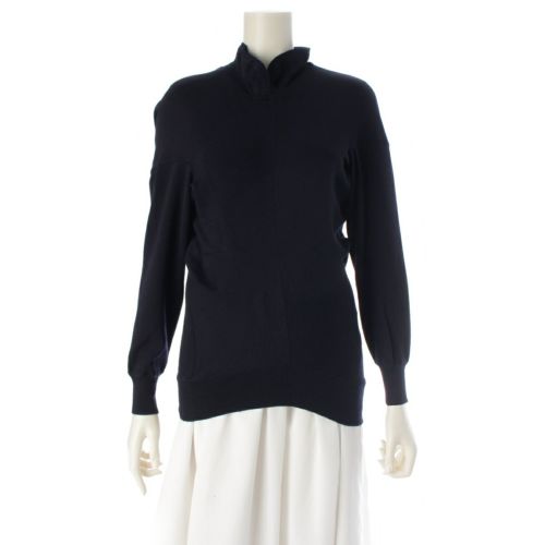 コムデギャルソン AD1990 90AW ウール 変形 バルーン ニット トップス GN-050120 ネイビー