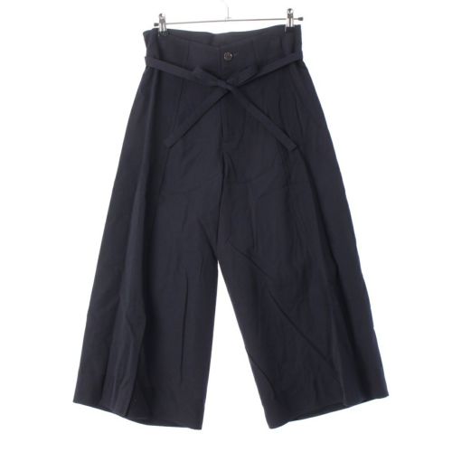 コムデギャルソン AD2003 03AW ドローストリング オーバーサイズ ラップ パンツ ボトムス GK-P003 ネイビー S