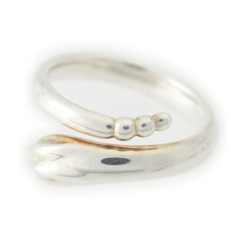 ティファニー スネーク リング 指輪 アクセサリー Ag925 シルバー 4.5g