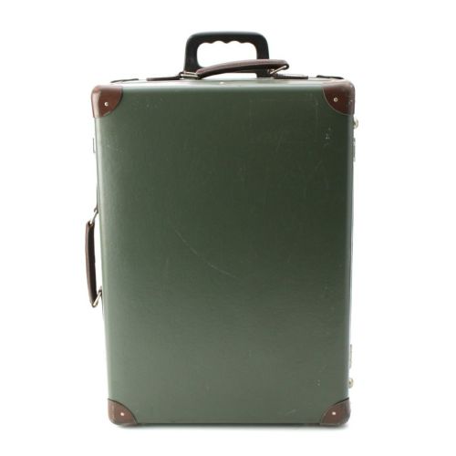グローブトロッター ヴァルカン・ファイバー センテナリー キャリーオン スーツケース 2輪 キャリーバッグ ダークグリーン