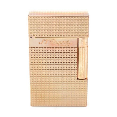 デュポン ライン2 ダイヤモンドヘッド ガス ライター 喫煙具 ピンクゴールド
