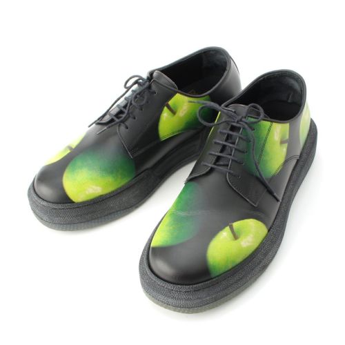 ポールスミス Paul Smith レザー 50周年限定 アップル ドレスシューズ ブラック 8