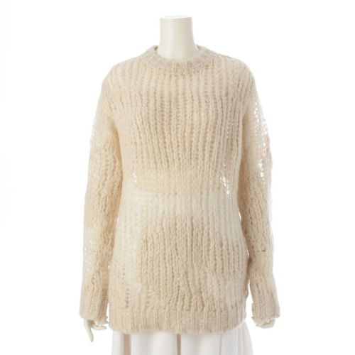 アクネストゥディオズ 24年 モヘアブレンド セーター プルオーバー ニット トップス FN-WN-KNIT000693 オフホワイト S
