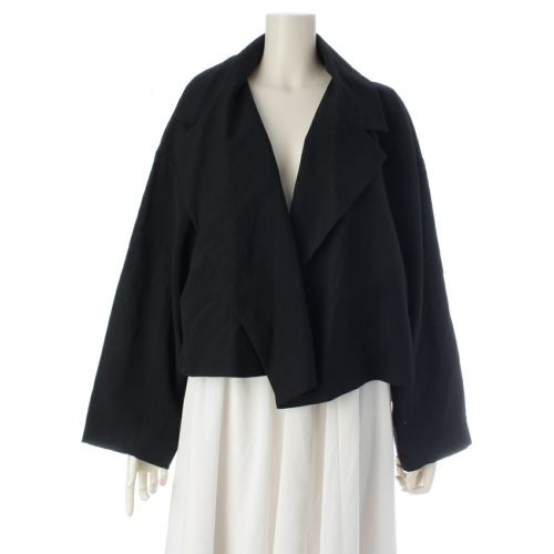 ローブドシャンブルコムデギャルソン AD1996 97SS ウール ボディミーツ ドレス クロップド 短丈 ジャケット RJ-100020 ブラック