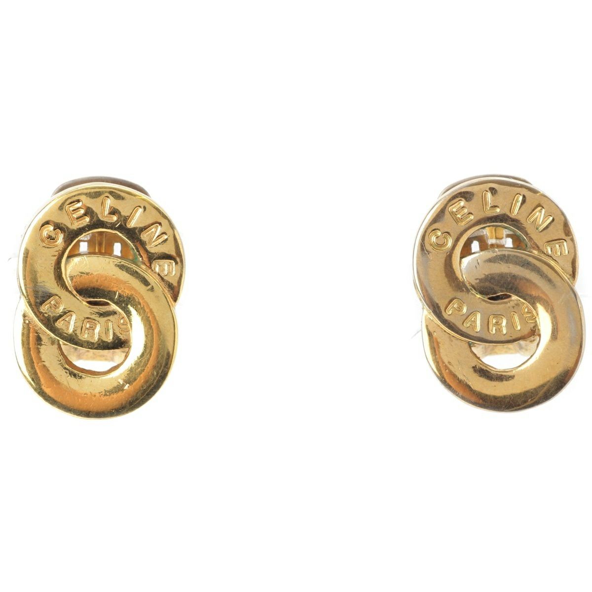 セリーヌ GOゴールド イヤリング ゴールド