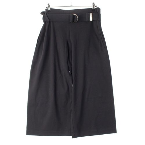 イッセイミヤケ コットン 筆タグ オーバーサイズ ワイド パンツ ブラック M