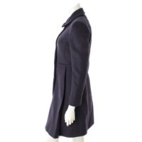 ミュウミュウ(Miu Miu) 2019 ヴァージンウール コート ネイビー