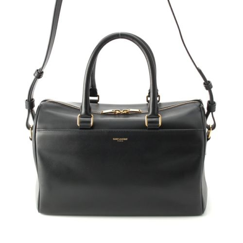 サンローラン クラシック ダッフル 2WAY ショルダーバッグ 322049 ブラック