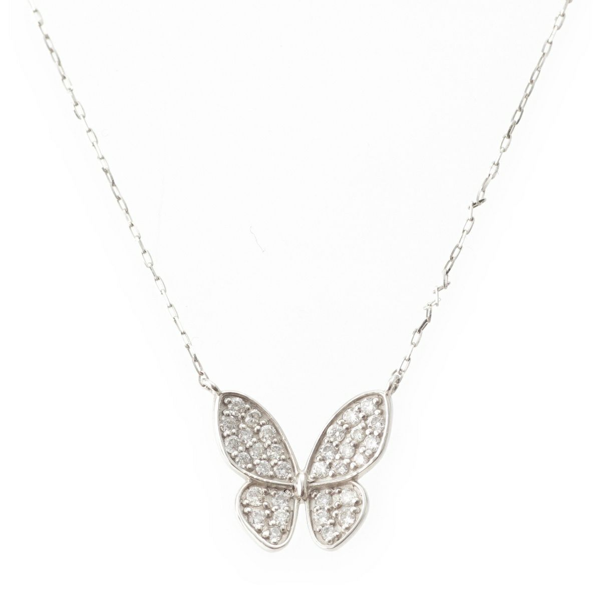 グレイスオマリー Grace O’Malley ダイヤ バタフライ パヴェ 地金ツブシ アクセサリー D0.02ct シルバー 1.5g