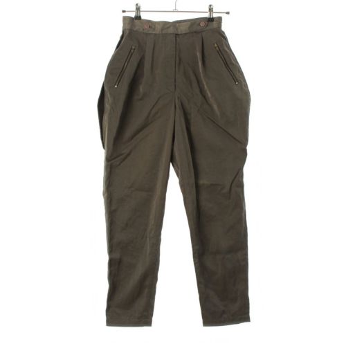 イッセイミヤケ 80s 1987 ナイロン 筆タグ バルーン ジョッパーズ テーパード パンツ ボトムス JG43937 カーキ L