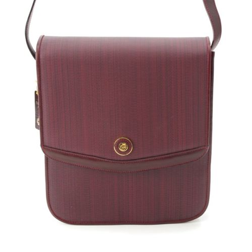 コンテス ショルダーバッグ 財布付き レッド