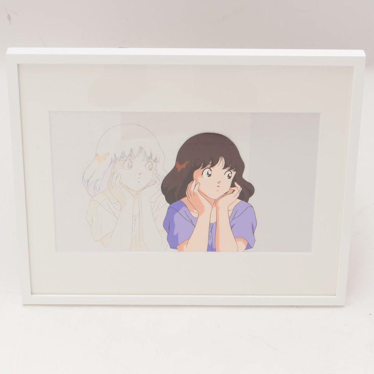 絵画：希少！グループ・タック制作『タッチ』浅倉南 アニメ原画＆セル 