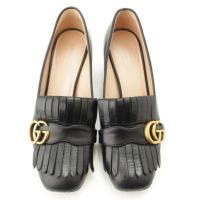 グッチ(Gucci) 2020SS マーモント レザー ミッドヒール パンプス グッチ(Gucci) 2020SS マーモント レザー ミッドヒール パンプス