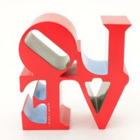 希少【Stradivarius】 白Tシャツ× ロバートインディアナ LOVE 希少【Stradivarius】 白Tシャツ× ロバートインディアナ LOVE