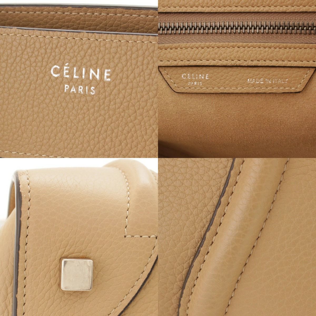セリーヌ(Celine) ラゲージ ミニショッパー ドラムドカーフ セリーヌ(Celine) ラゲージ ミニショッパー ドラムドカーフ