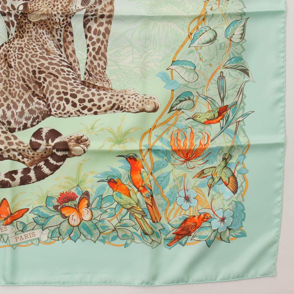 エルメス(Hermes) カレ90 シルクスカーフ JUNGLE LOVE
