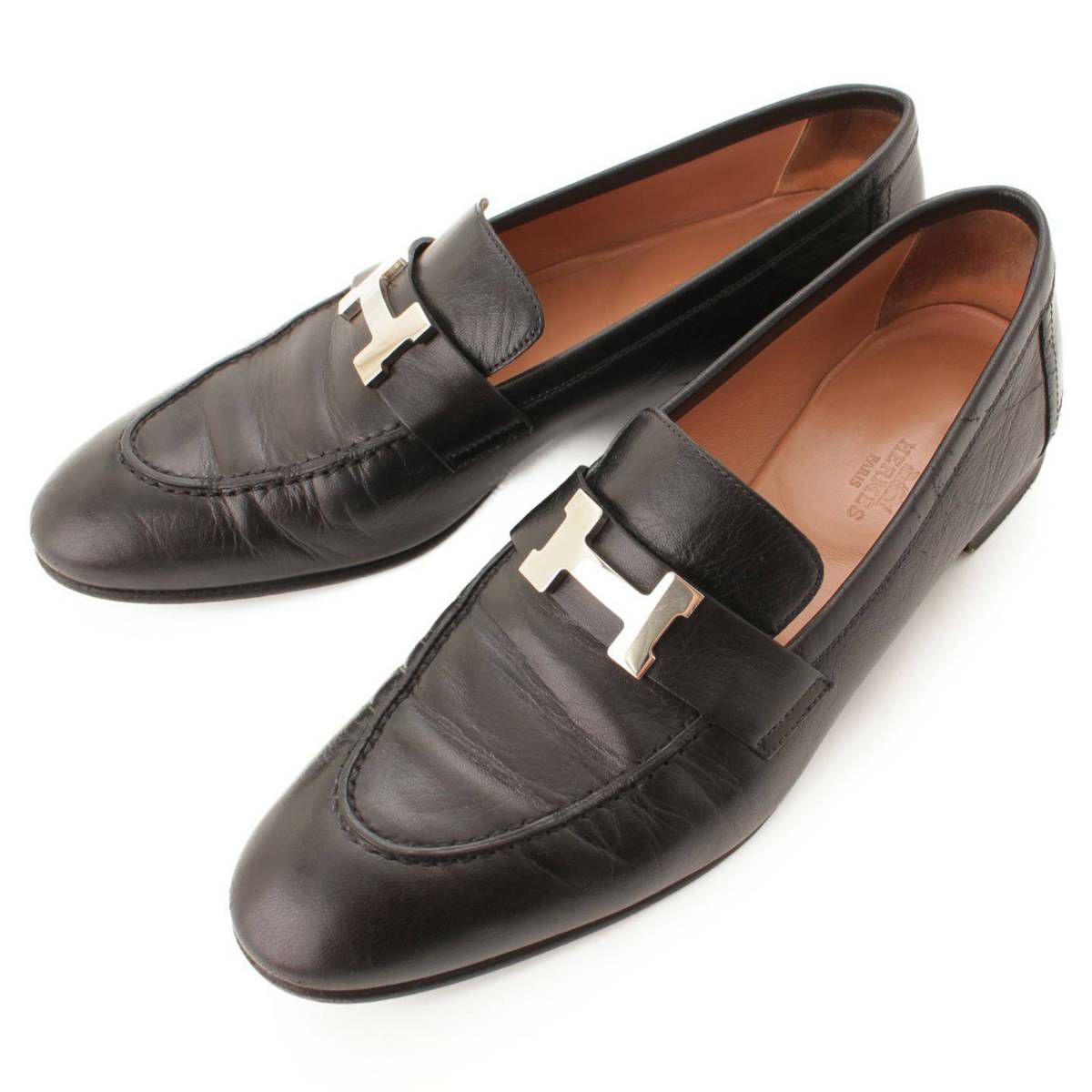 エルメス(Hermes) モカシン パリ シェーヴル コンスタンス