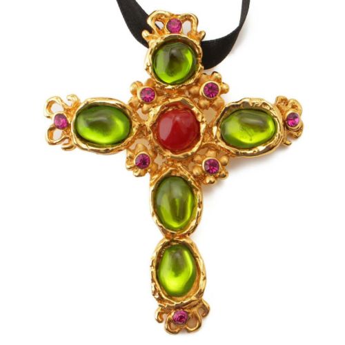 Christian Lacroix ペンダントトップハート ラクロワ ゴールド