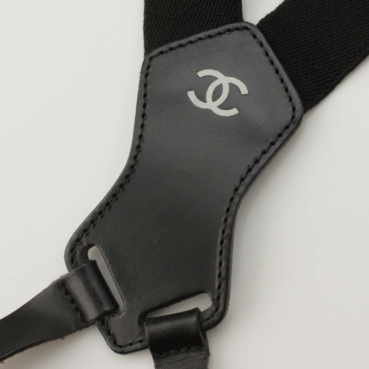シャネル(Chanel) ココマーク キャンバス×レザー ヴィンテージ