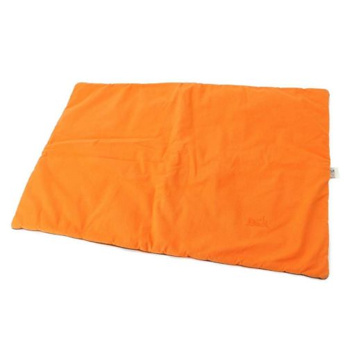 エルメス ミニマット クッション ロング ロゴ刺繍 馬車 オレンジ