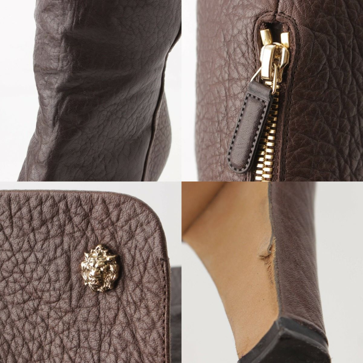 CHANEL 13B レザー バックジップ ひざ上 ロングブーツ G29199 シャネル 13B レザー バックジップ ひざ上 ロングブーツ G29199