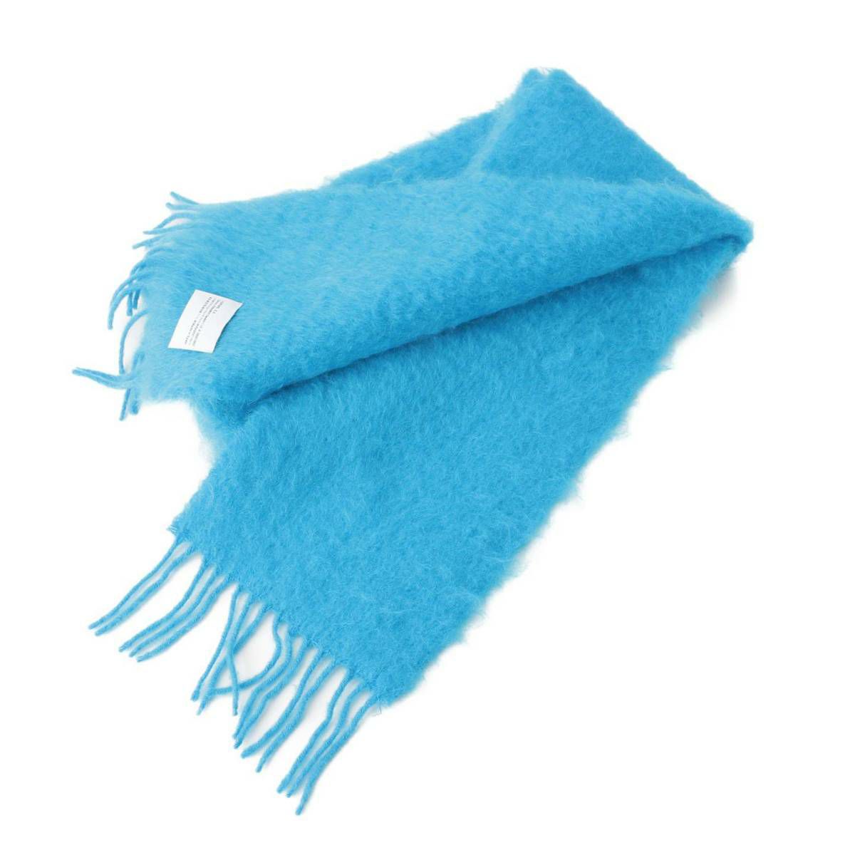 ロエベ Loewe アナグラム モヘア×ウール フリンジ ストール マフラー