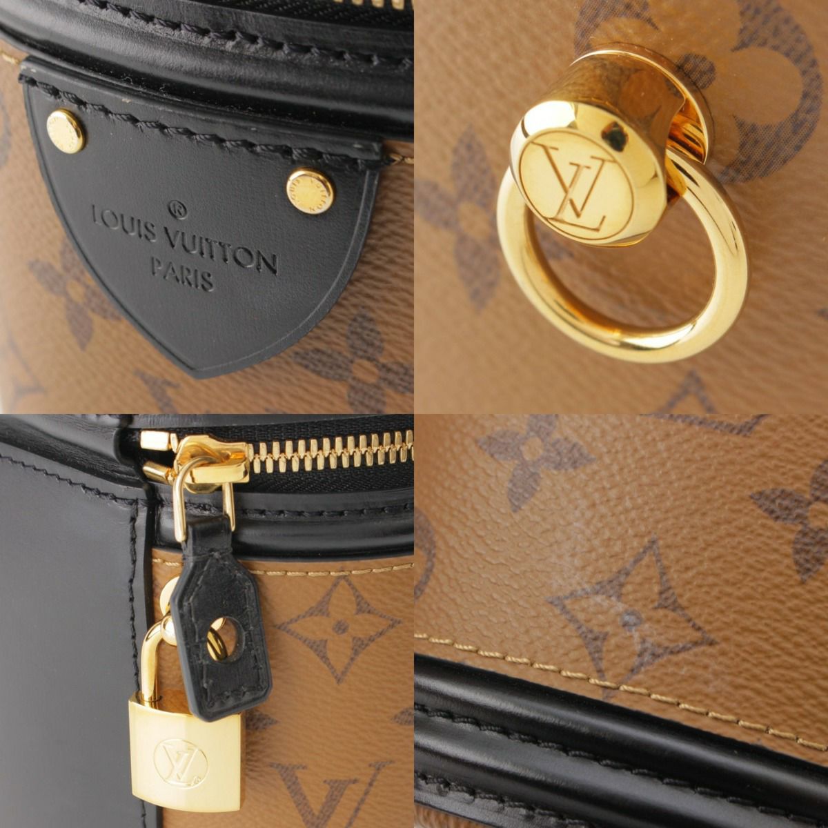 LOUIS VUITTON モノグラムリバース カンヌ ハンドバッグ M43986 カンヌ モノグラム・リバース｜ルイ・ヴィトン 公式サイト - M43986