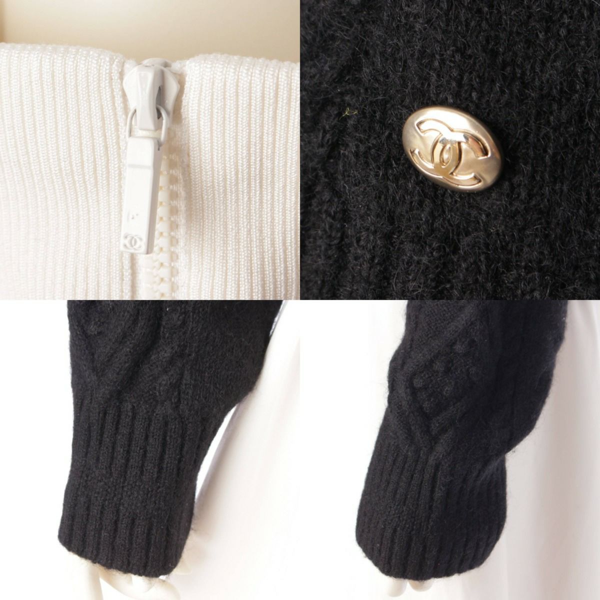 シャネル Chanel ココマーク シルク×カシミヤ×アルパカ ニット