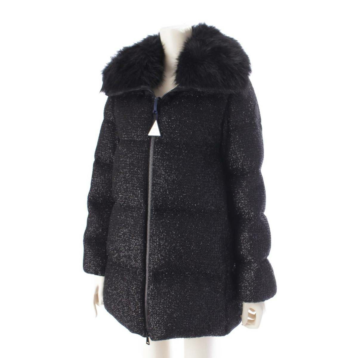 34万2100円　 22AW　モンクレール ツイードラメ ダウン コート 新 デザインレディース - MONCLER モンクレール ラメツイード