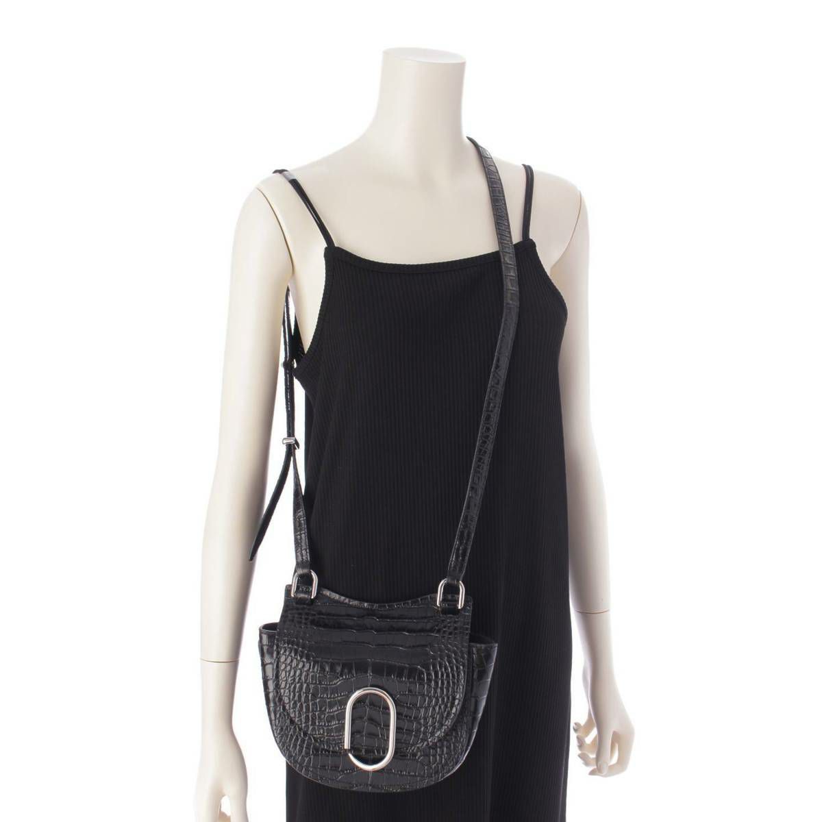 【極美品】　3.1 Phillip Lim アリックス　ミニハンター　ブラック 3 1 フィリップリム 3 1 Phillip Lim アリックス ミニハンター