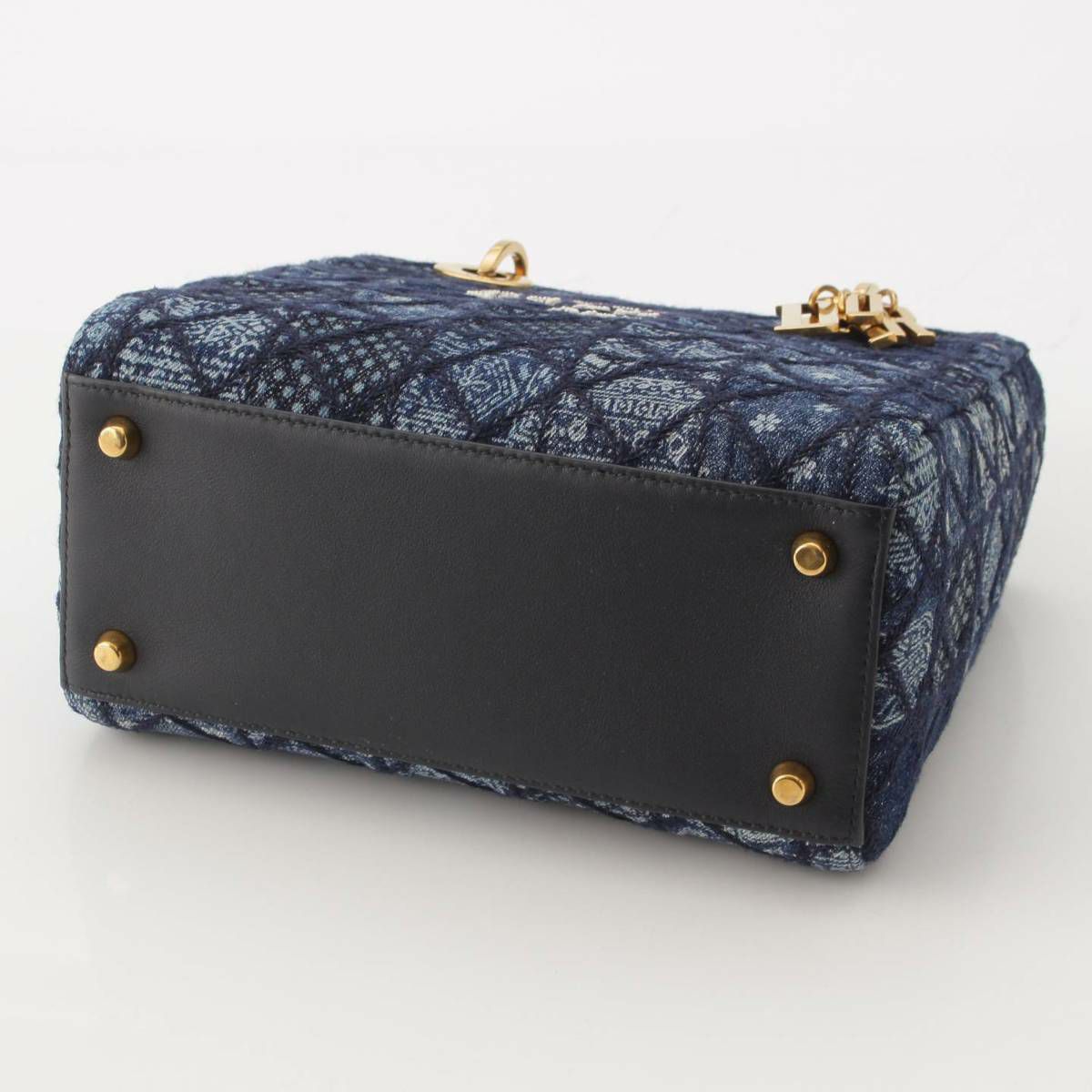 ディオール DIOR レディディオール Peace And Love 刺繍 デニム 2way