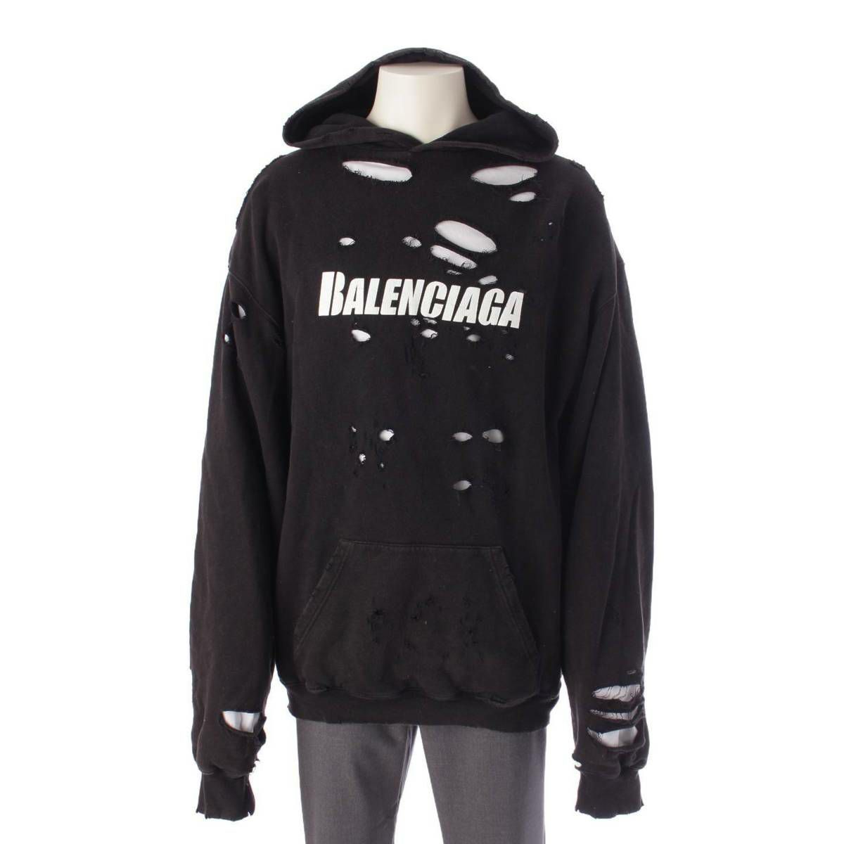 バレンシアガ パーカー 正規品 XS （BALENCIAGA バレンシアガ パーカー  