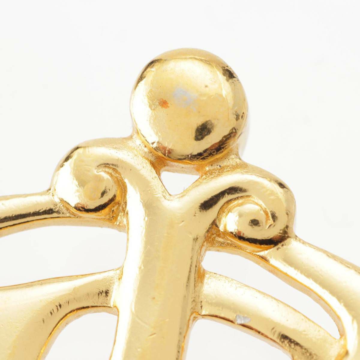 ディオール DIOR ヴィンテージ エンブレム ロゴ ピンブローチ バッジ