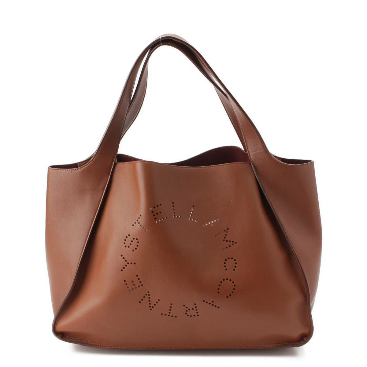 ステラマッカートニー Stella McCartney ロゴ エコレザー トートバッグ 