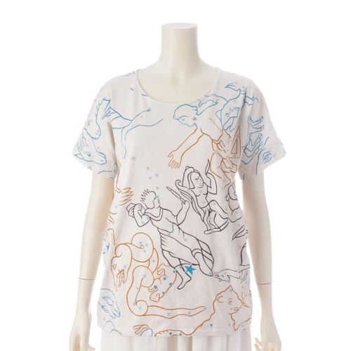 エルメス 星座 コットン 半袖 Tシャツ トップス ホワイト 38