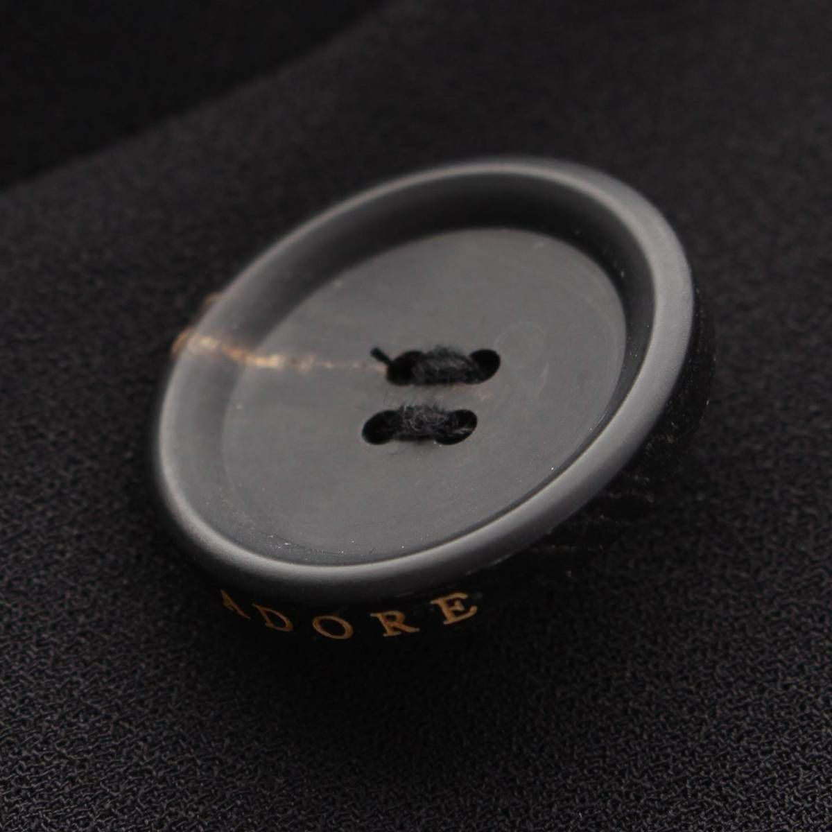 アドーア ADORE 22AW バックサテンクレープ ジレ ロングベスト 531