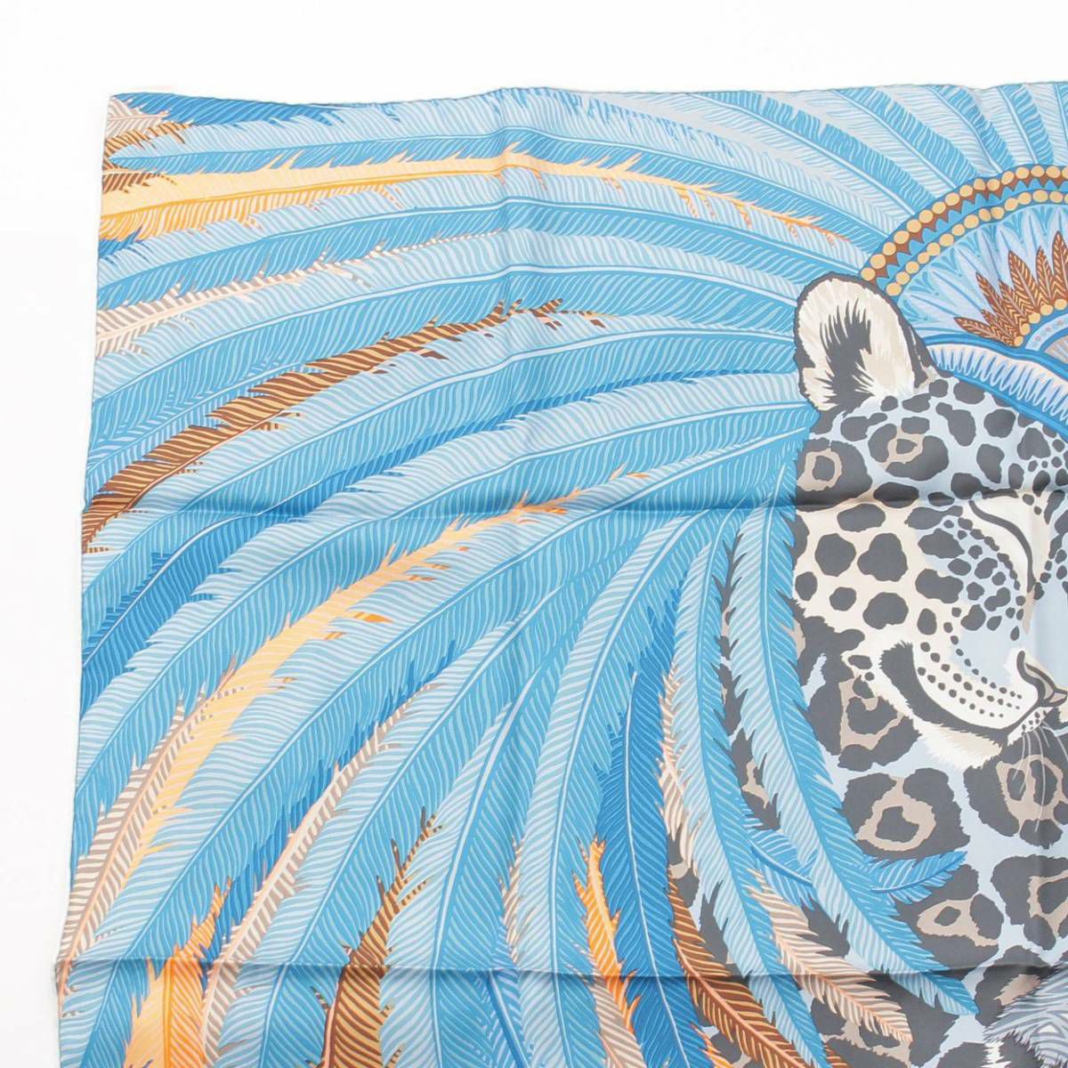 エルメス Hermes カレ90 Jaguar Quetzal ジャガーケツァール