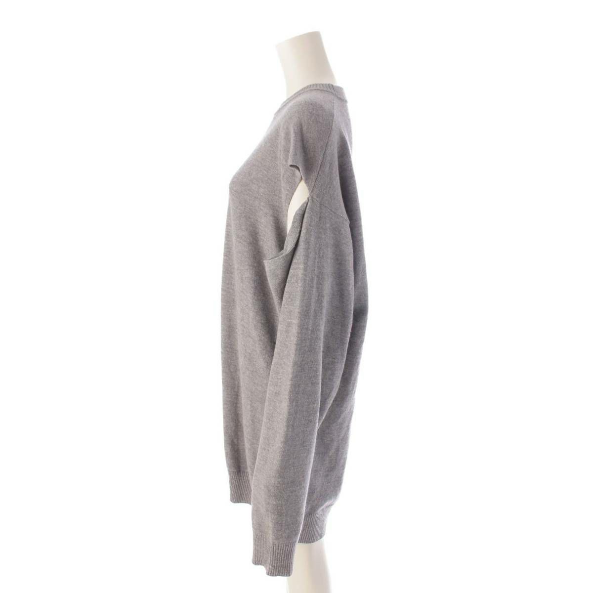 メゾンマルジェラ 19年 カシミヤ混 ウール ニット ワンピース ドレス