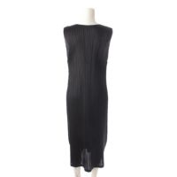 【超美品】ISSEY MIYAKE プリーツプリーズ ワンピース 3（M）黒 PLEATS PLEASE ISSEY MIYAKE - PLEATS PLEASE POINTE BLACK3の