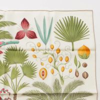 エルメス Hermes カレ90 シルク スカーフ INDEX PALMARUM ヤシの目録