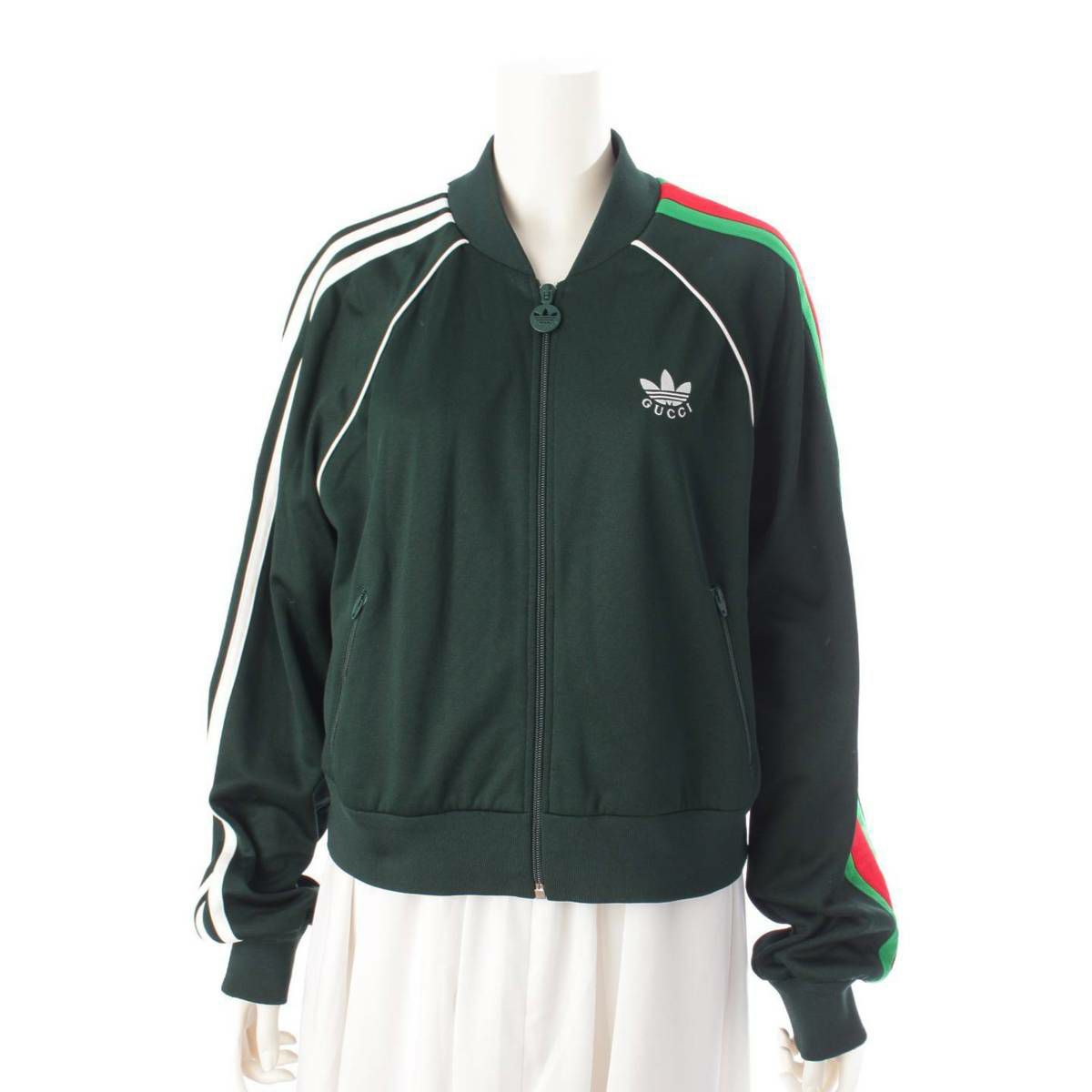 GUCCI × adidasグッチ アディダス コラボ ジャージ ジャケット グッチ Gucci アディダス コラボ ロゴ ジップアップ ジャージ